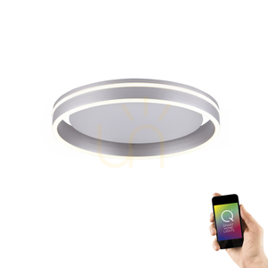 Plafond Q-VITO 8414-55 Ezüst 1xLED small 10