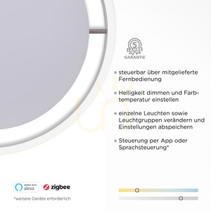 Plafond Q-VITO 8414-55 Ezüst 1xLED small 3