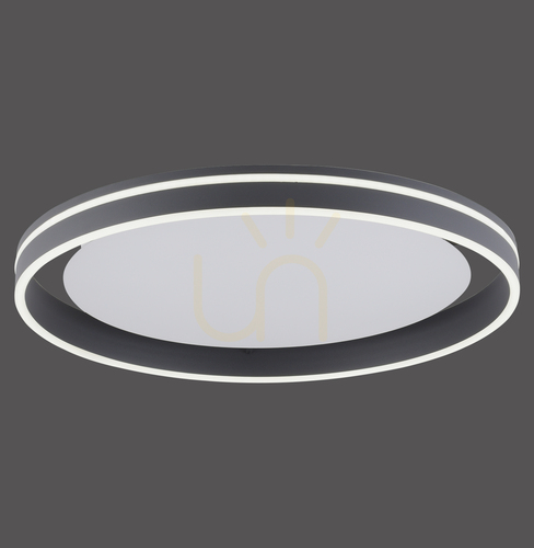 Jelölje be Plafond Q-VITO 8416-13 antracit 1xLED