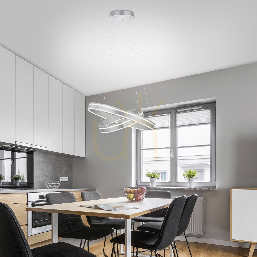 Előnézet Q-VITO függőlámpa 8420-55 ezüst 2xLED Q-VITO függőlámpa 8420-55 ezüst 2xLED