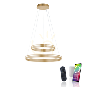 Q-VITO 8420-60 barna 2xLED függőlámpa 1 Q-VITO 8420-60 barna 2xLED függőlámpa small 1