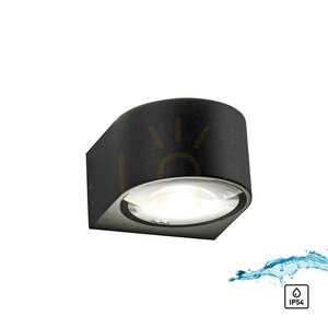 Fali lámpa CARLA 9460-13 antracit 2xLED small 1