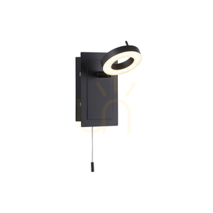 SILEDA fali lámpa 9785-13 antracit 1xLED small 6
