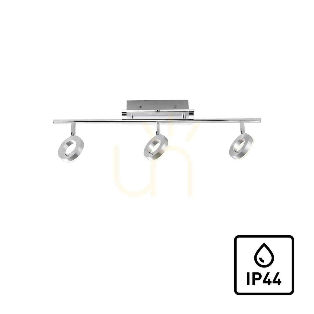 Kilátás SILEDA plafond 6785-96 Ezüst 3xLED SILEDA plafond 6785-96 Ezüst 3xLED