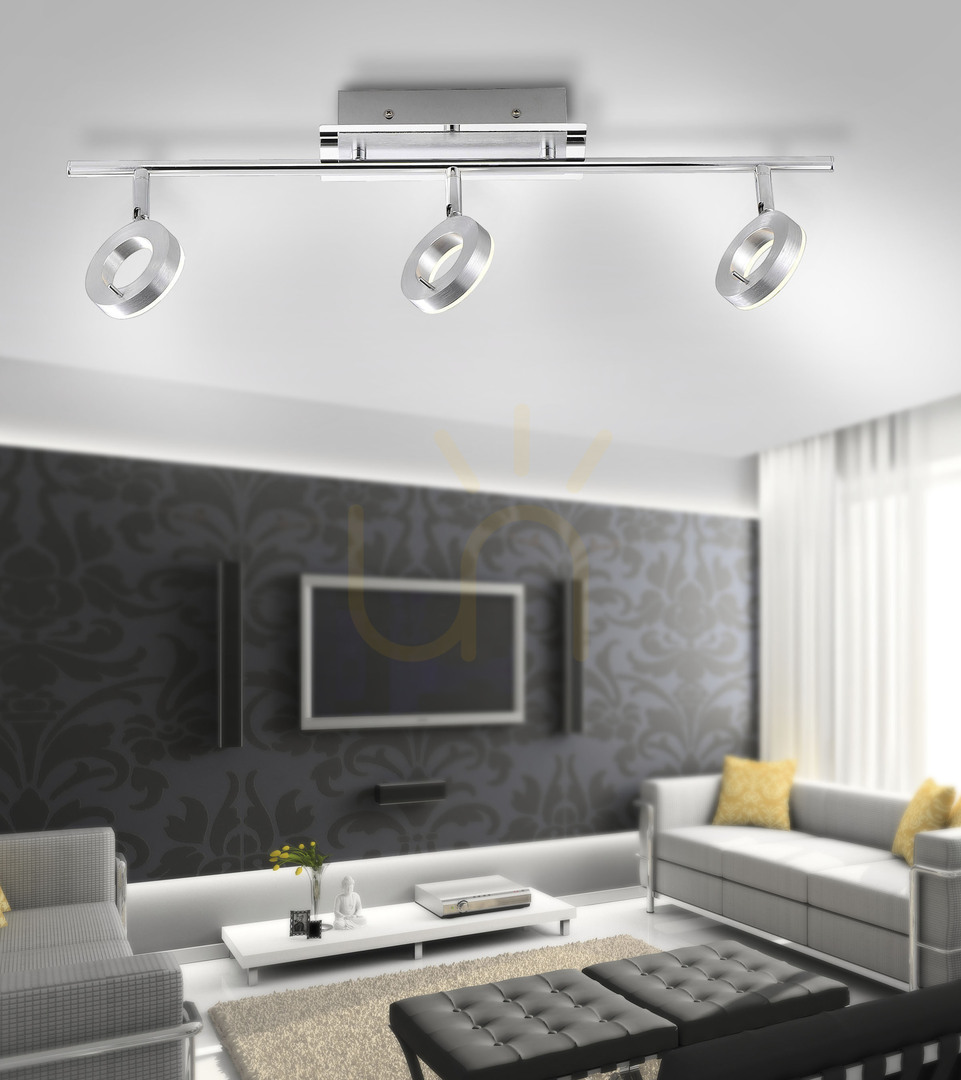 Előnézet SILEDA plafond 6785-96 Ezüst 3xLED SILEDA plafond 6785-96 Ezüst 3xLED