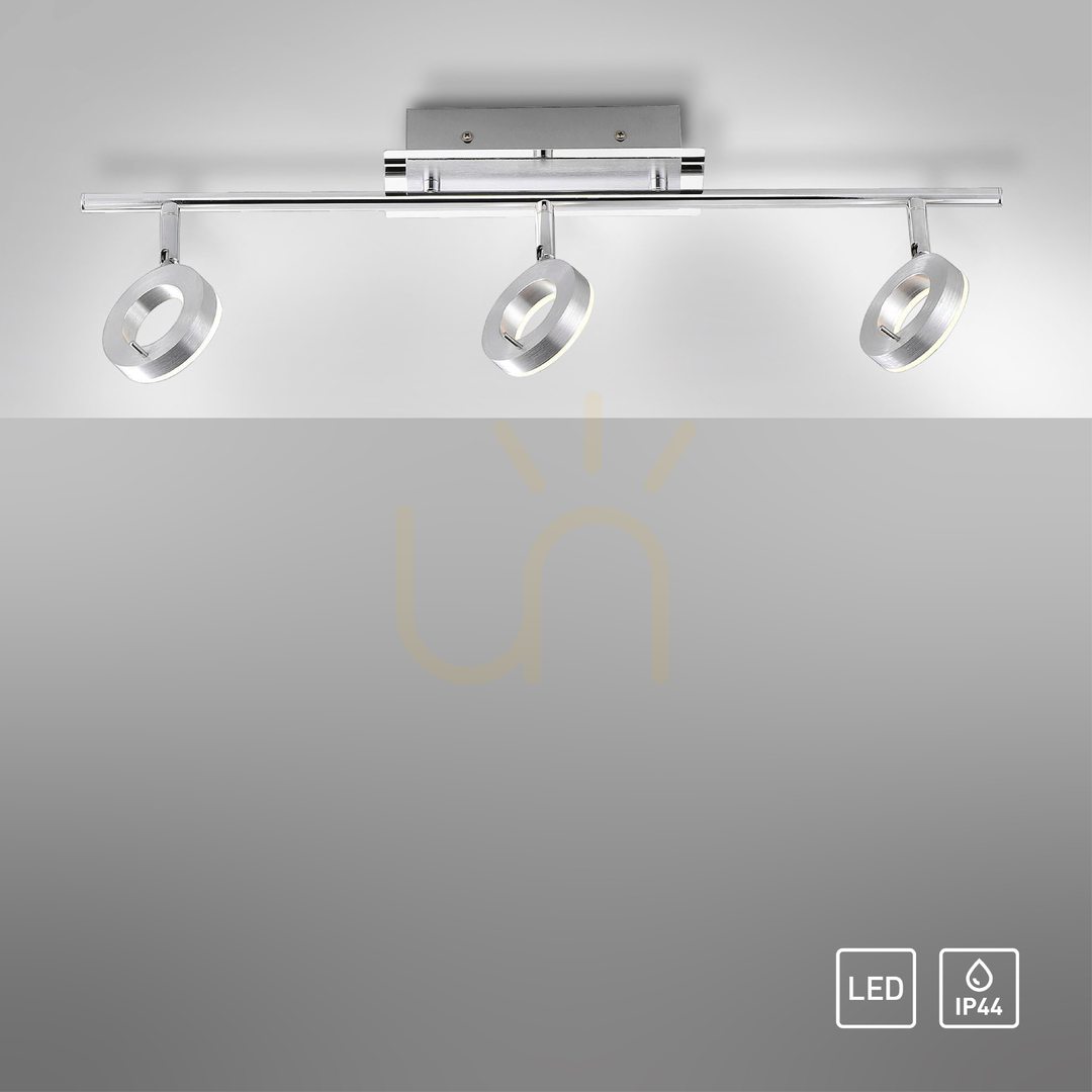 Előadás SILEDA plafond 6785-96 Ezüst 3xLED SILEDA plafond 6785-96 Ezüst 3xLED