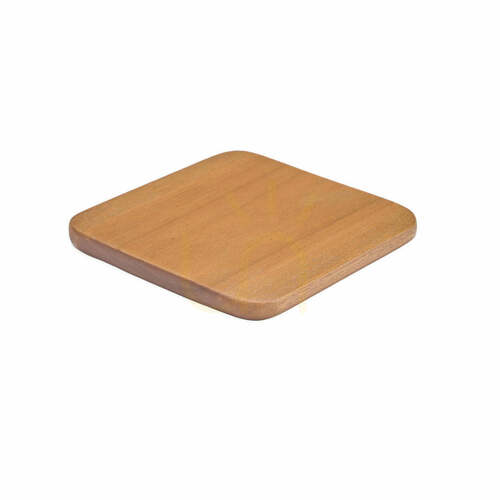 Jelölje be BAZAR BIZAR fa alátét 10x10 cm világosbarna