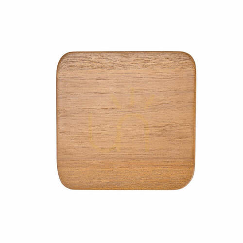 Jelölje be BAZAR BIZAR fa alátét 10x10 cm világosbarna