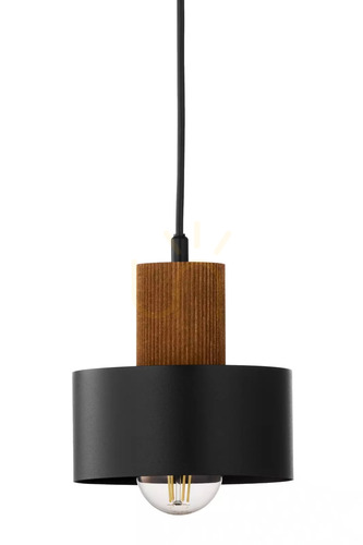 Jelölje be Függőlámpa Sigma RIF WOOD 1 S fekete világosbarna E27 15W 41858