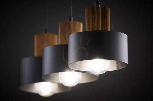 Jelölje be Függőlámpa Sigma RIF WOOD 3 fekete világosbarna E27 41862