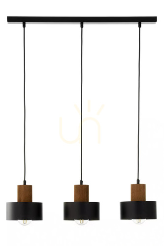 Jelölje be Függőlámpa Sigma RIF WOOD 3 fekete világosbarna E27 41862