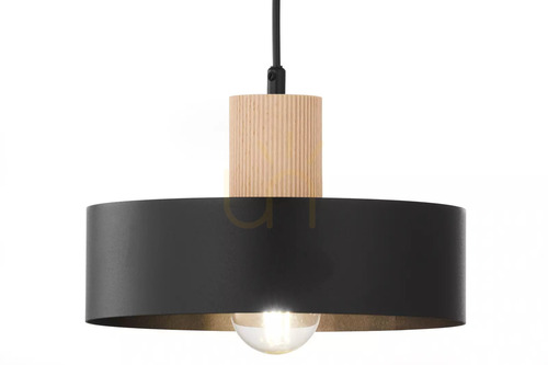 Jelölje be Függőlámpa Sigma RIF WOOD 1 M fekete természetes fa E27 41864