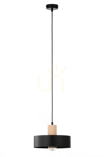 Jelölje be Függőlámpa Sigma RIF WOOD 1 M fekete természetes fa E27 41864