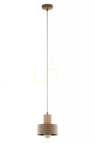 Jelölje be Függőlámpa Sigma RIF WOOD 1 S meleg bézs természetes fa 15 cm 41868