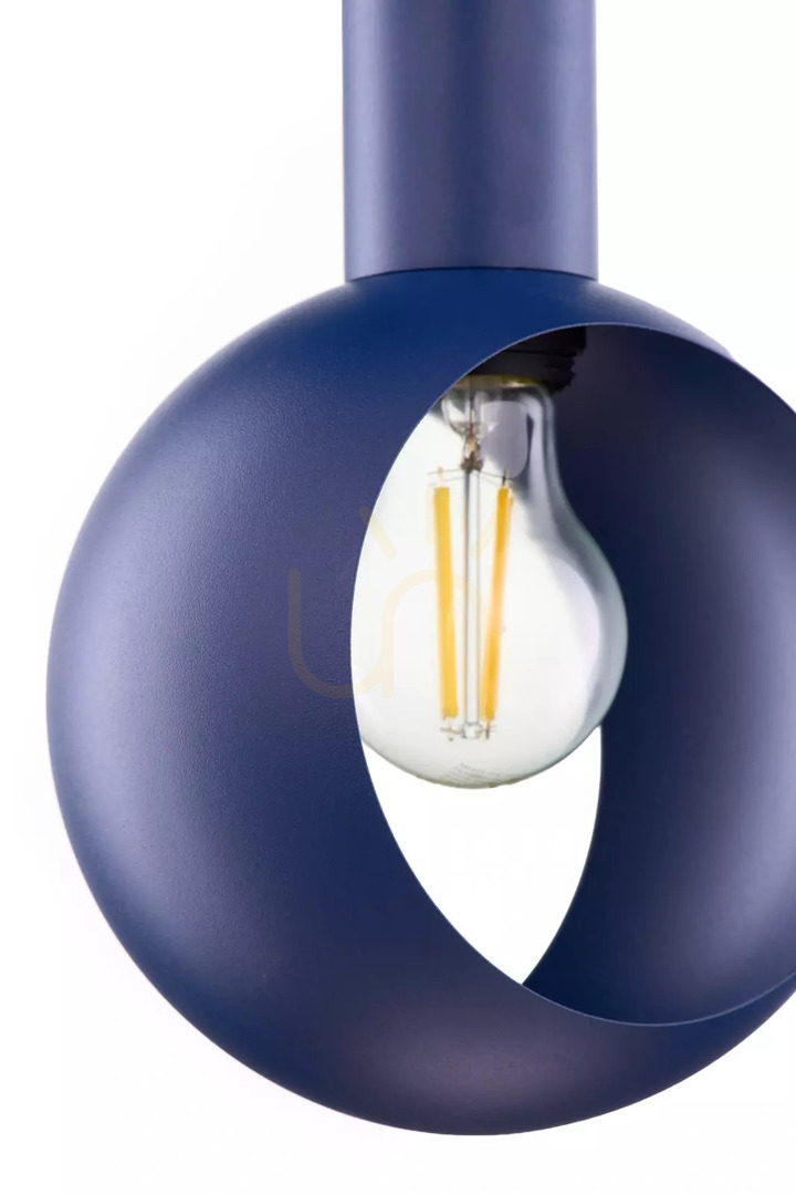 Jelölje be Függőlámpa Sigma VITRUM tengerészkék E27 17 cm SKU 41635 Függőlámpa Sigma VITRUM tengerészkék E27 17 cm SKU 41635