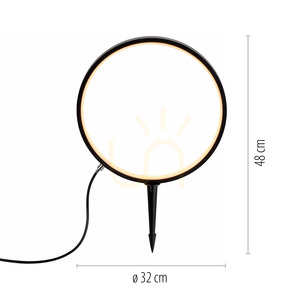 ZIRKULU kerti lámpa 19510-18 Fekete 1xLED 7 ZIRKULU kerti lámpa 19510-18 Fekete 1xLED small 7