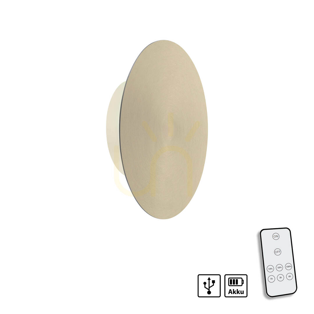 Kilátás AKKU-PUNTUA 8152-60 Barna 1xLED fali lámpa AKKU-PUNTUA 8152-60 Barna 1xLED fali lámpa