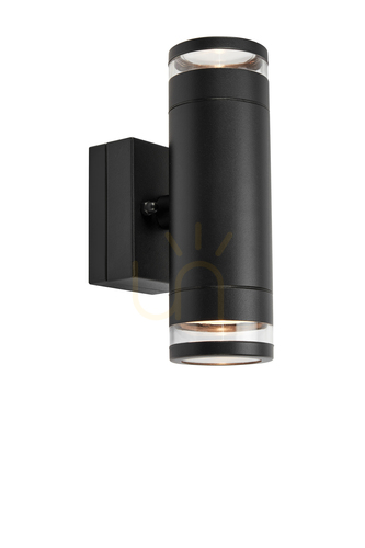 Jelölje be Kültéri fali lámpa Markslojd LUNO 2L fekete LED IP65 109104