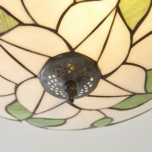 Mennyezeti lámpa Interiors Botanica Tiffany többszínű üveg-acél 45 cm 111896 small 6