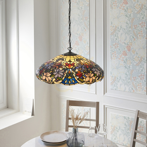 Interiors Sullivan Tiffany függőlámpa többszínű 57 cm 112193 small 4