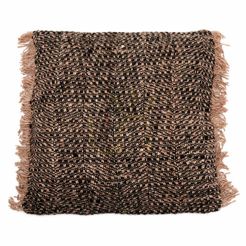 Jelölje be Párnahuzat BAZAR BIZAR Oh My Gee fekete réz 60x60 cm