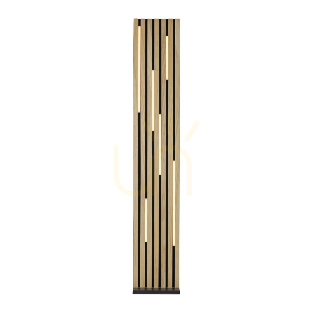 Kijelző Q-AKUSTIK 822-79 fa állólámpa 1 LED-del Q-AKUSTIK 822-79 fa állólámpa 1 LED-del