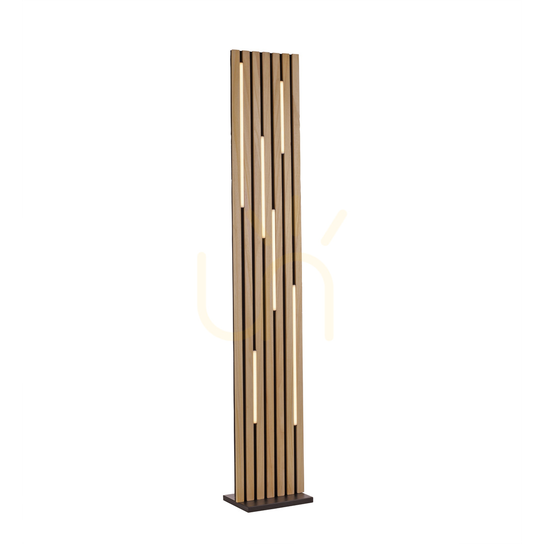 Előnézet Q-AKUSTIK 822-79 fa állólámpa 1 LED-del Q-AKUSTIK 822-79 fa állólámpa 1 LED-del