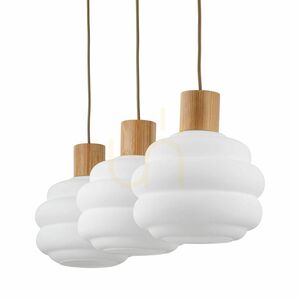 Melia függesztett lámpa, 3 db XE27 small 2
