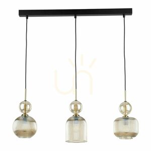 Sophia Cognac függőlámpa, 3 db Xe14 small 10