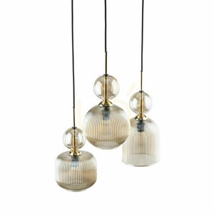 Sophia Cognac függőlámpa, 3 db Xe14 small 4