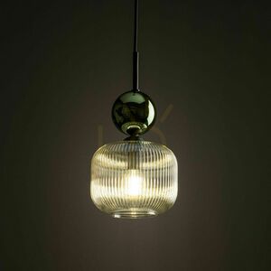 Sophia Green Cognac függesztett lámpa, 1 db XE14 small 2