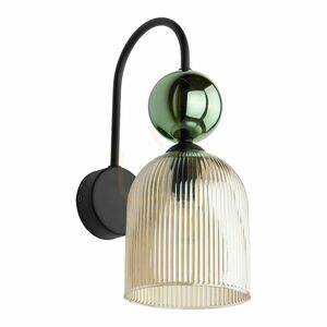 Sophia Green Cognac fali lámpa 1 Xe14 small 6