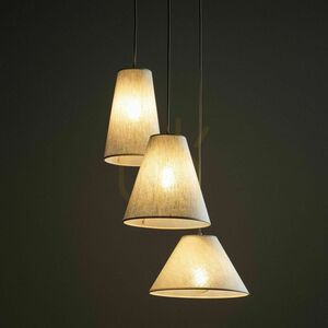 Conea Sabia függesztett lámpa, 3 db XE27 small 1