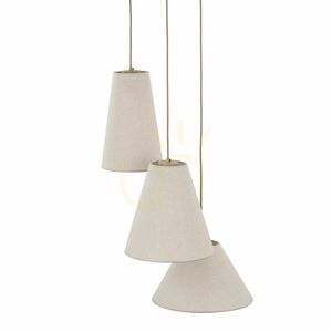 Conea Sabia függesztett lámpa, 3 db XE27 small 3