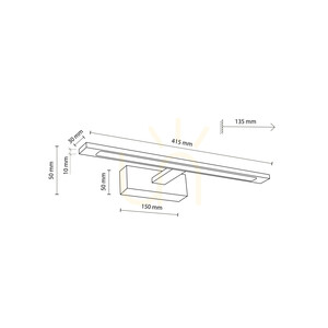 Gallery LED fehér 12 W small 7