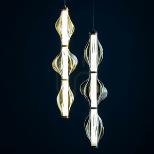 Elva Black  22 W-os LED-es függesztett lámpa small 14