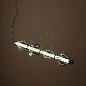 Elva Black 30 W-os LED függesztett lámpa small 15