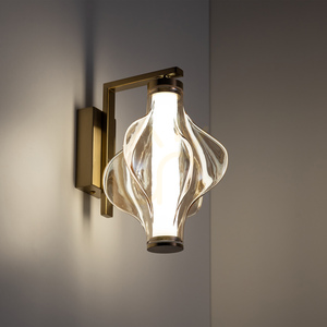 Elva Brass LED fali lámpa, 8 W small 1