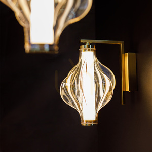 Elva Brass LED fali lámpa, 8 W small 2