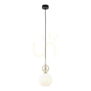Sophia Cognac fehér függesztett lámpa, 1 db XE14 small 8