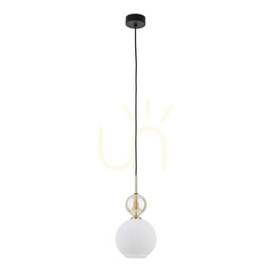 Sophia Cognac fehér függesztett lámpa, 1 db XE14 small 0