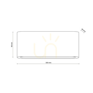 Arwena L Gray  IP 54 fali lámpa small 4