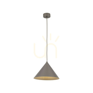 Cono M új barna függőlámpa, 1 db, XE27 small 6