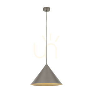 Cono L új barna függőlámpa, 1 db, XE27 small 6