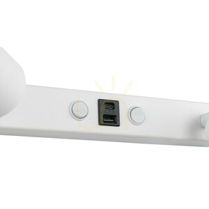 Nex fehér fali lámpa, 2 db XGU10 / USB small 1