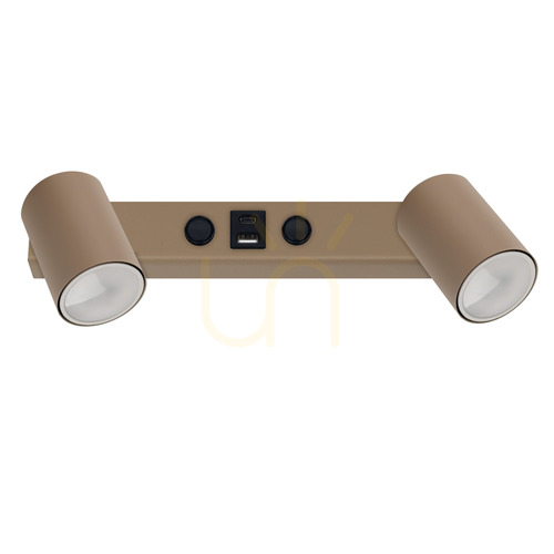 Jelölje be Nex Sabia fali lámpa 2 XGU10 / USB