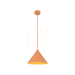 Cono M lazac színű függőlámpa, 1 db, XE27 small 5