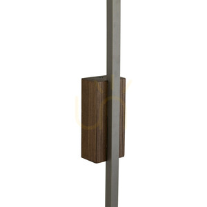 Flash New barna fa fali lámpa, M, 1 LED small 2