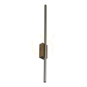 Flash New barna fa fali lámpa, M, 1 LED small 6