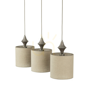 Amura New Brown függesztett lámpa, 3 db XE27-es izzóval small 3